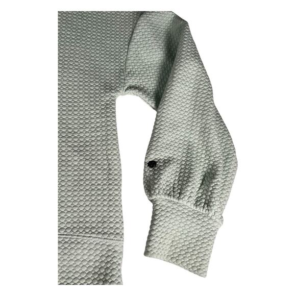 Calia Carrie Underwood Textured Cowl Neck Sweatshirt Mint Green Small Cozy - Picture 6 of 13